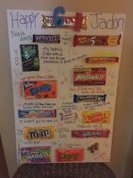 Birthday Ideas For 16 Year Old Boy Uk Here Is A Candy Gram Birthday Card I Made For My Son S 16th Birthday He Turned 16 On Feb 16 I Included Candy Birthday Cards Boy 16th Birthday 16th Birthday