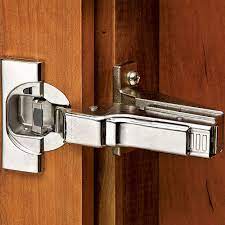 A component of something such as a cabinet has a flush nature a flush hinge is a type of specialty hardware used to hang a door. Inset Face Frame 110 Degree Blum Clip Top Hinge Rockler Woodworking And Hardware