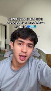 Lorde's Masterpiece: An English Class Breakdown of David