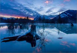 A frozen dawn in the Bow Valley