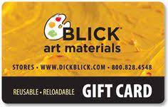 Nuff Said Art Room Gift Card Art Materials