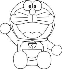 Jadinya seperti ini dilarang ngakak mode on. Gambar Mewarnai Doraemon