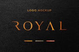 Royal Foil Stamping Logo Mockup In Product Mockups On Yellow Images Creative Store