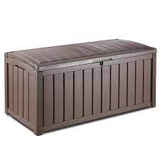 Garage organization cabinets, outdoor storage box sams club xalapa, self storage business for sale canada 411, barnes and noble quill pen set. Bau Plastico Glenwood 390l Marrom Keter Auflagenbox Aufbewahrung Garten Coole Terrasse