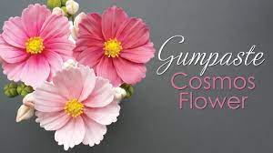 How To Make A Gumpaste Cosmos Flower Tutorial Sugar Flowers Tutorial Cake Flowers Tutorial Flower Tutorial