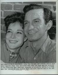 1961, California-Hollywood-Actors Ben Gazzara and actress Janice Rule