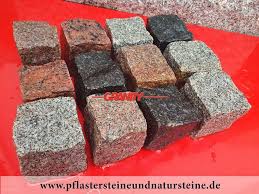 Rustikale Pflastersteine Aus Einer Bunten Naturstein Mischung Pflastersteine Granit Natursteine