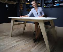 Related searches for laminated plywood table top: Diy Modern Desk Made W 1 Sheet Of Plywood 8 Steps With Pictures Instructables