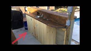 This is our outdoor kitchen design gallery where you can browse lots of photo ideas. Outdoor Kitchen Diy Cabinet Door Install Youtube