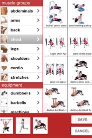 great workout app i use has a huge library of exercises