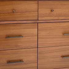 Capacity is 1500 pounds per shelf and 250 pounds per drawer. Buy Online Mid Century 9 Drawer Dresser Acorn Now West Elm Uae