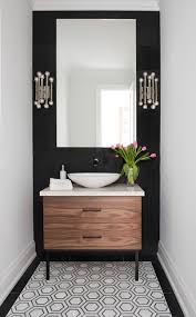 To make a powder room feel bigger. 12 Ways To Make Any Bathroom Look Bigger