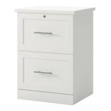 2 drawer mobile file cabinet with lock, white. White File Cabinets Office Depot