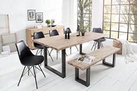 Ausschließlich aus massivem holz wie buche, tisch massivholz weiss. Massiver Esstisch Wotan Akazie 160cm Massivholz Tisch Esszimmer Holztisch Teakgrau Gekalkt Industrial Finish Wohnzimmertisch Holz Com