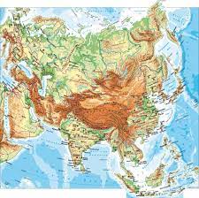 Gebirge asien bilder / stepmap eurasien gebirge leer landkarte fur asien : Diercke Weltatlas Kartenansicht Physische Ubersicht 100750 114 3 0