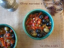 Olives Marinees A La Marocaine Olives Marinees Recette Olives Aperitif Marocain