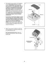 Popular proform sr30 manual pages. Proform Xp Thinline 480 Elliptical Batteries