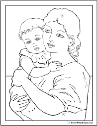 All you need is photoshop (or similar), a good photo, and a couple of minutes. Mother S Day Coloring Sheets