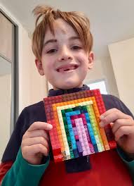 Louis's Lego Rainbow