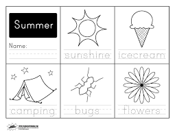 Printable Summer Handwriting Worksheet Paging Supermom Summer Worksheets Free Summer Worksheets