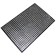 Buffalo Tools Indoor Outdoor Durable Anti Fatigue 36 In X 60 In Industrial Commercial Home Restaurant Bar Rubber Floor Mat In Black Rmat35 Rubber Flooring Home Depot Rubber Floor Mats