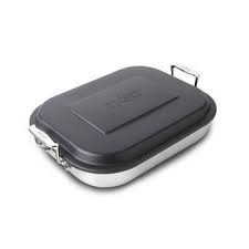 Stainless Steel Rectangular Lasagna Pan With Lid Lasagna Pan All Clad Specialty Cookware