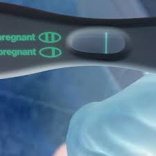 Inverted Image I Got A Positive Result Yesterday With A Blue Dye Test And Didn T Trust The Faint Line As Many Of You Said I Needed To Try A Frer What Are