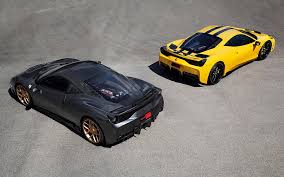 Black And Yellow Coupes Novitec Novitec Rosso Ferrari 458 Speciale Ferrari Hd Wallpaper Wallpaper Flare