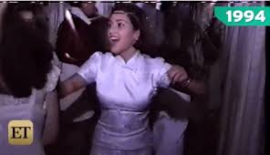 She is having a little fashion emergency and hopes the store you work at, so chic , is still open. 90s Dancing Oh Yeah Woo Gif Find On Gifer