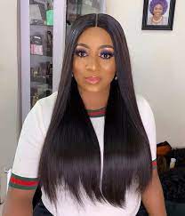 On the basis of the texture of your hair, turn flat iron on the temperature of your choice. Bone Straight Middle Part Lace Closure Custom Wig Pre Plucked Bleach Afrikrea