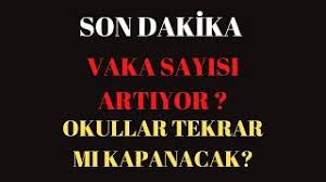 Kırmızı illerde okullar açık mı, kapanacak mı? Son Dakika Vaka Sayilari Artiyor Okullar Tekrar Kapanacak Mi Youtube