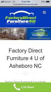 About Us Factory Direct Furniture Asheboro Furniture Direct