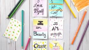 You can print all the diy affirmation cards to create an affirmation card deck. Diy Watercolor Positive Affirmation Cards Youtube