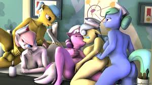 Rule34 - If it exists, there is porn of it  anthroponiessfm, doctor fauna  (mlp), nurse redheart  2154485