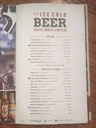 Tgif Menu 8211 9 Tgif Menu Tgi Fridays Menu Draft Bottle