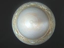Vintage Art Deco Opalescent Glass Light Shade Pearl Cream Etsy In 2020 Glass Light Shades Glass Pendant Light Glass Lighting