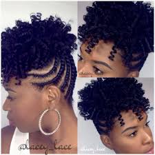 Braided updos are all the rage this season. Pin By Marie Woodard On Hairstyle Braided Hairstyles Updo Braided Mohawk Hairstyles Natural Hair Braids