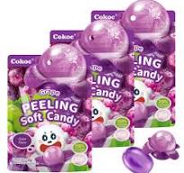 Amazon.com : COKOC Peelable Gummies Grape,Peeling Gummies ...