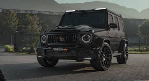 Seit ihrer premiere 1979 wird der geländewagen ohne große veränderungen des grundkonzeptes mit einem stabilen leiterrahmen und zwei schweren starrachsen in einer manufaktur in graz/österreich gebaut. Bad Boy Pitch Black Brabus G700 G63 From Fostla De