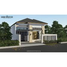 Pintu toko menggunakan model folding gate dengan bukaan samping dan lock di bagian tengahnya yang lebih efisien. Desain Rumah Minimalis Modern 1 Lantai Lahan 8 X 17 Shopee Indonesia