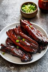 sticky chinese barbecue pork belly char siu cafe delites bbq recipes pork belly pork belly recipes