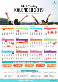 Kalender lengkap tahun 2018 beserta hari libur nasional dan cuti bersama berdasarkan keputusan bersama kementrian terkait. Download Kalender 2019 Kalender Libur 2019 Rekomendasi Cuti