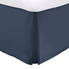Cribs skirts or dust ruffles are a great way to tie your childs nursery together and make the main piece of furniture in the room look elegant and festive. Luxury Pleated Egyptian Solid Bedskirt Microfiber Dust Ruffle 16 Inch Drop Bedding Patterer Bed Skirts