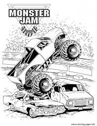 You can now print this beautiful grave digger monster truck coloring page or color online for free. Grave Digger Monster Jam Truck Coloring Pages Printable