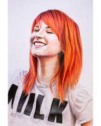 Emily — New Drawing - Hayley Williams With Her Iconic...
