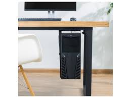 Große auswahl an halterungen für den computern von den herstellern dataflex, monlines, newstar, humanscale im onlineshop www.monitorhalterung.de. Pc Halterung Logilink Eo0005 Wand Untertischmontage Drehbar Online Kaufen Pollin De