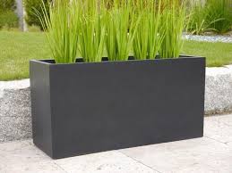 Pflanztrog D Bundesgartenschau Schwarz Anthrazit 80x30x40 Cm Pflanzkubel Pflanzgefasse Hinterhof Pflanzen