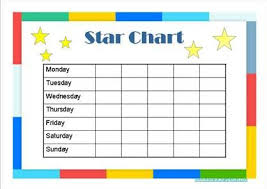 Star Charts For Kids Star Chart For Kids Reward Chart