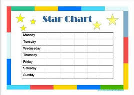 star charts for kids star chart for kids reward chart