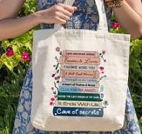 Bolsa de mano personalizada con libros favoritos, bolsa de ...
